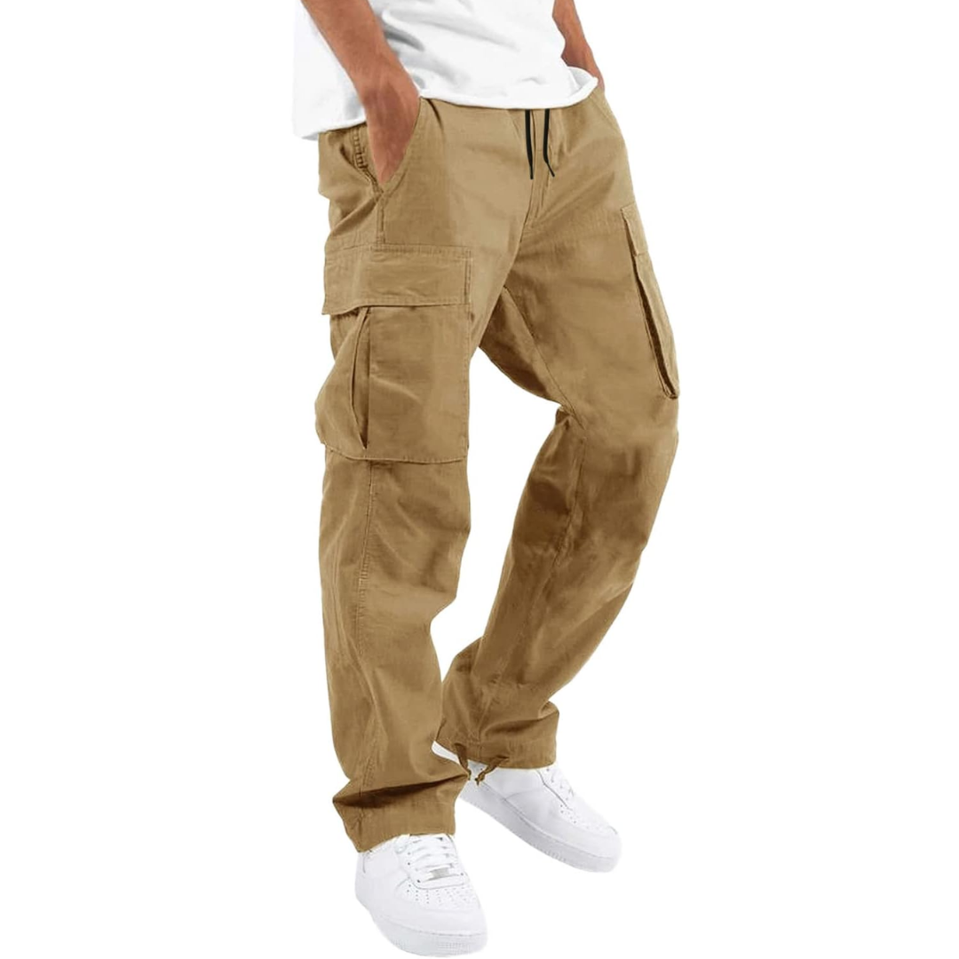 Pantalón Cargo de Algodón con Cordón — Viaestilo