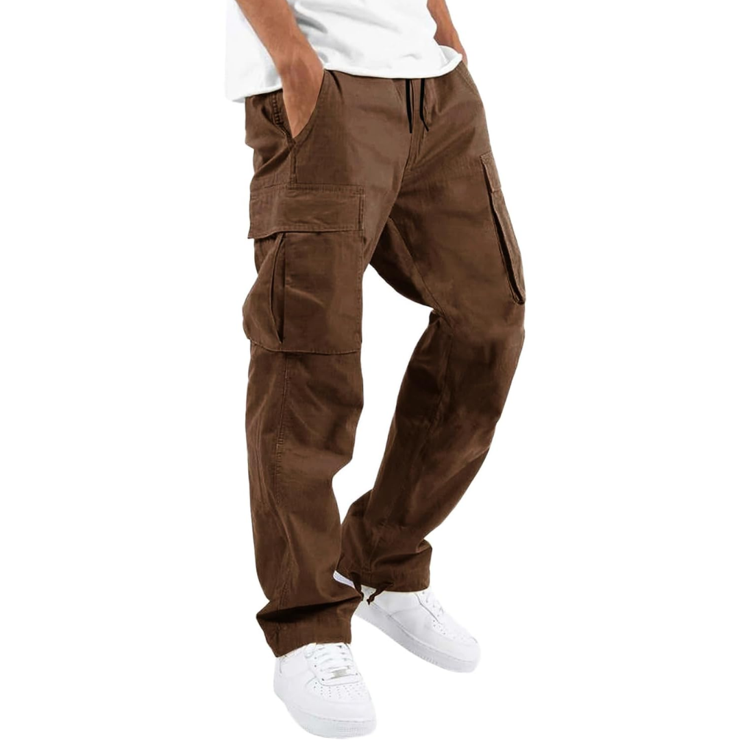 Pantalón Cargo de Algodón con Cordón — Viaestilo