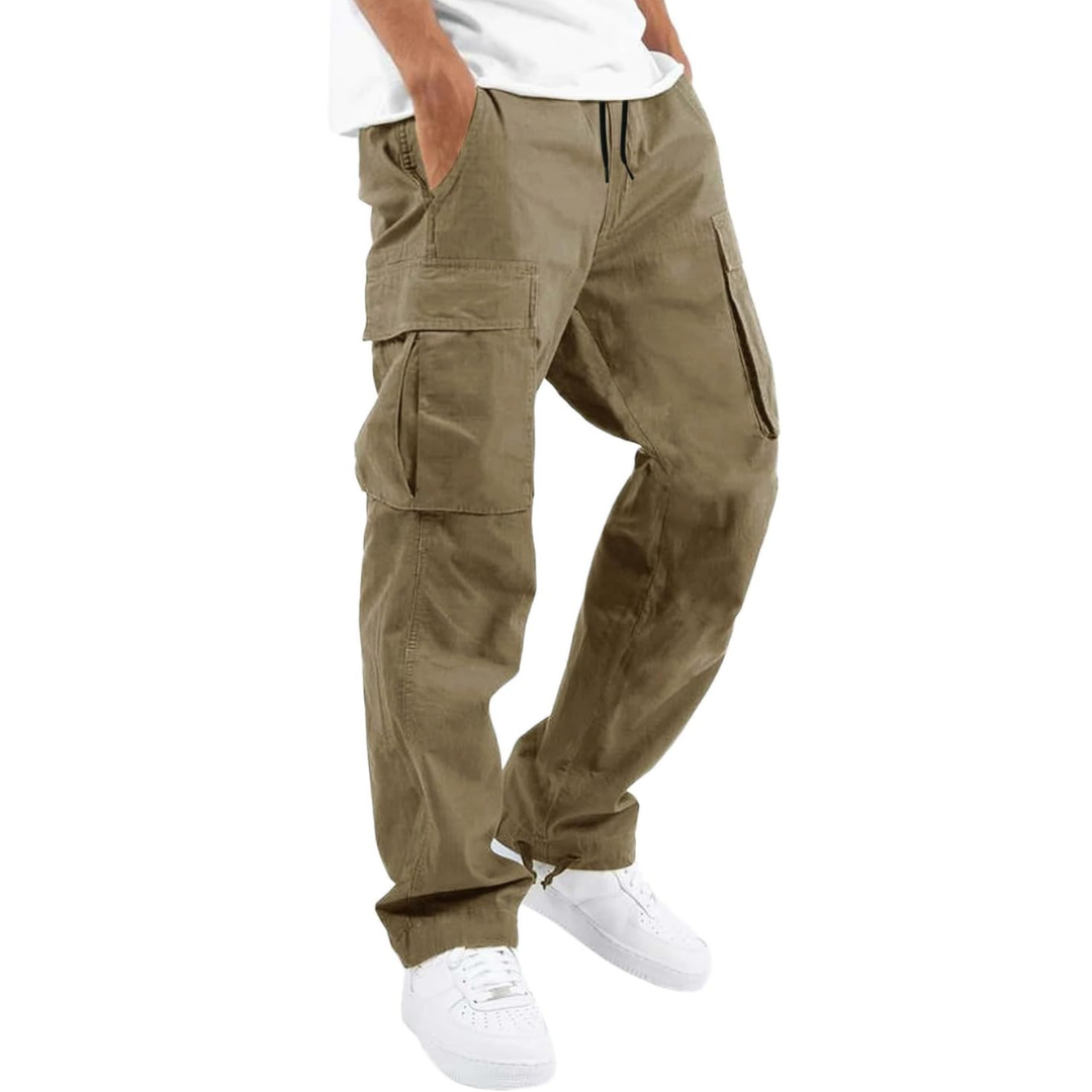 Pantalón Cargo de Algodón con Cordón — Viaestilo