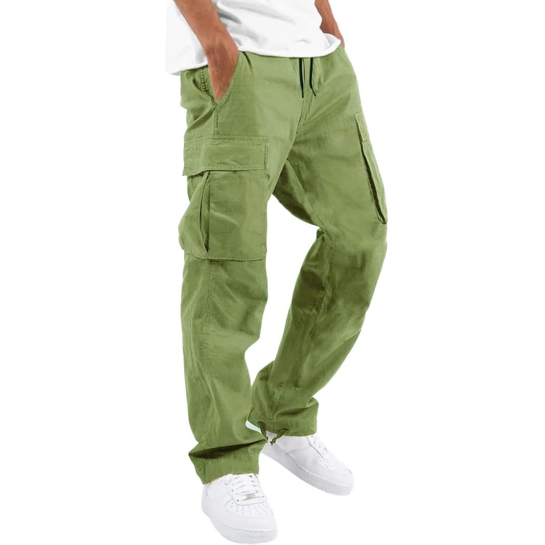 Pantalón Cargo de Algodón con Cordón — Viaestilo