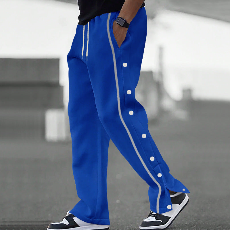 Pantalón Jogger con Botones a Presión — Viaestilo