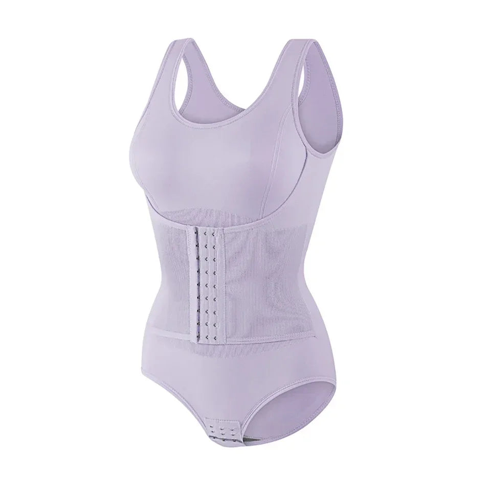 Body Moldeador Fiamma con Faja y Cierre Lateral — Viaestilo