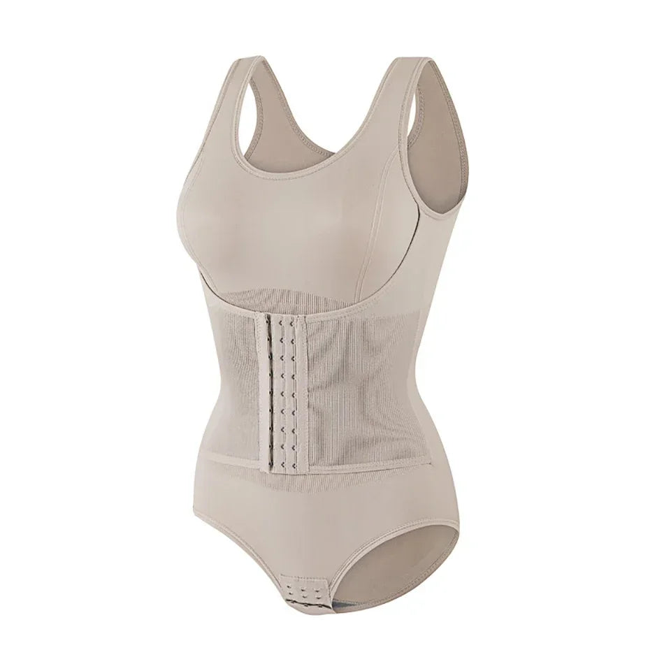 Body Moldeador Fiamma con Faja y Cierre Lateral — Viaestilo