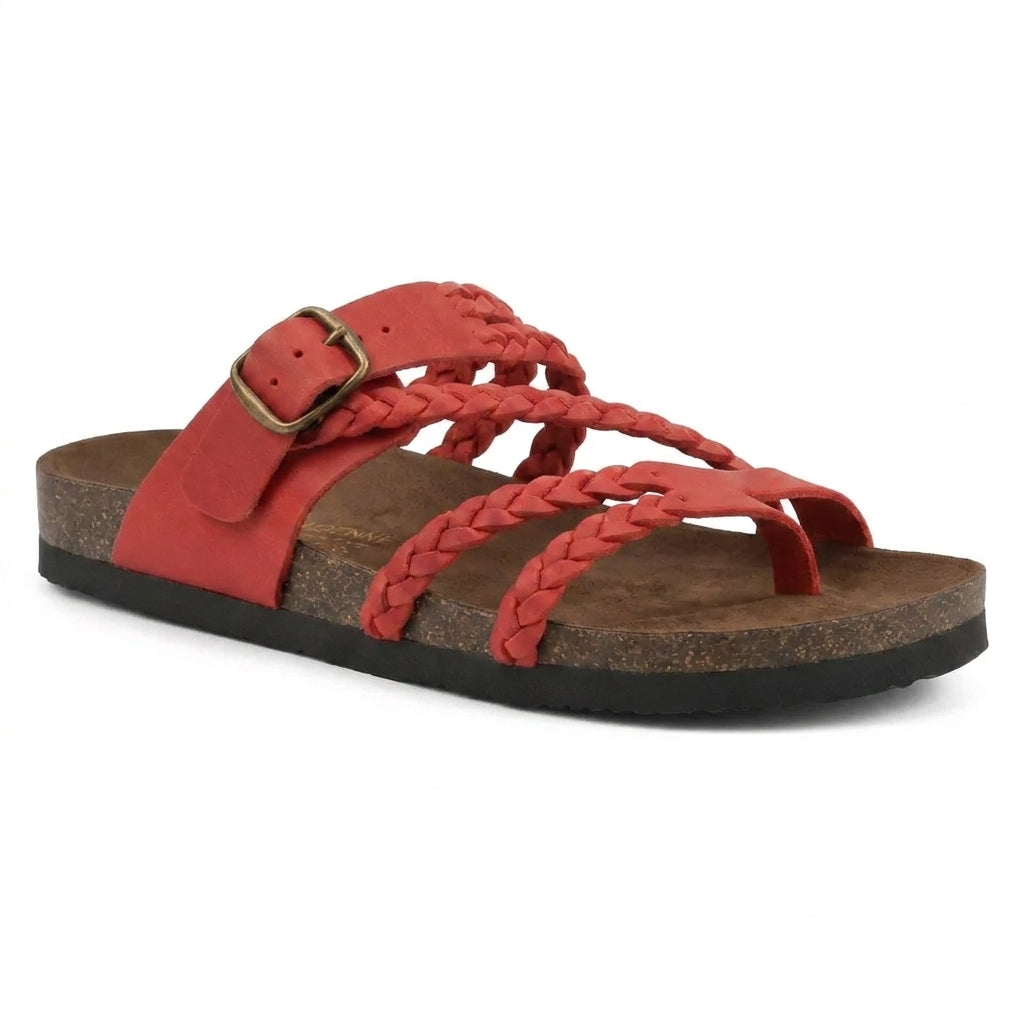 Sandalias Aurora Trenzadas con Plantilla Anatómica — Viaestilo