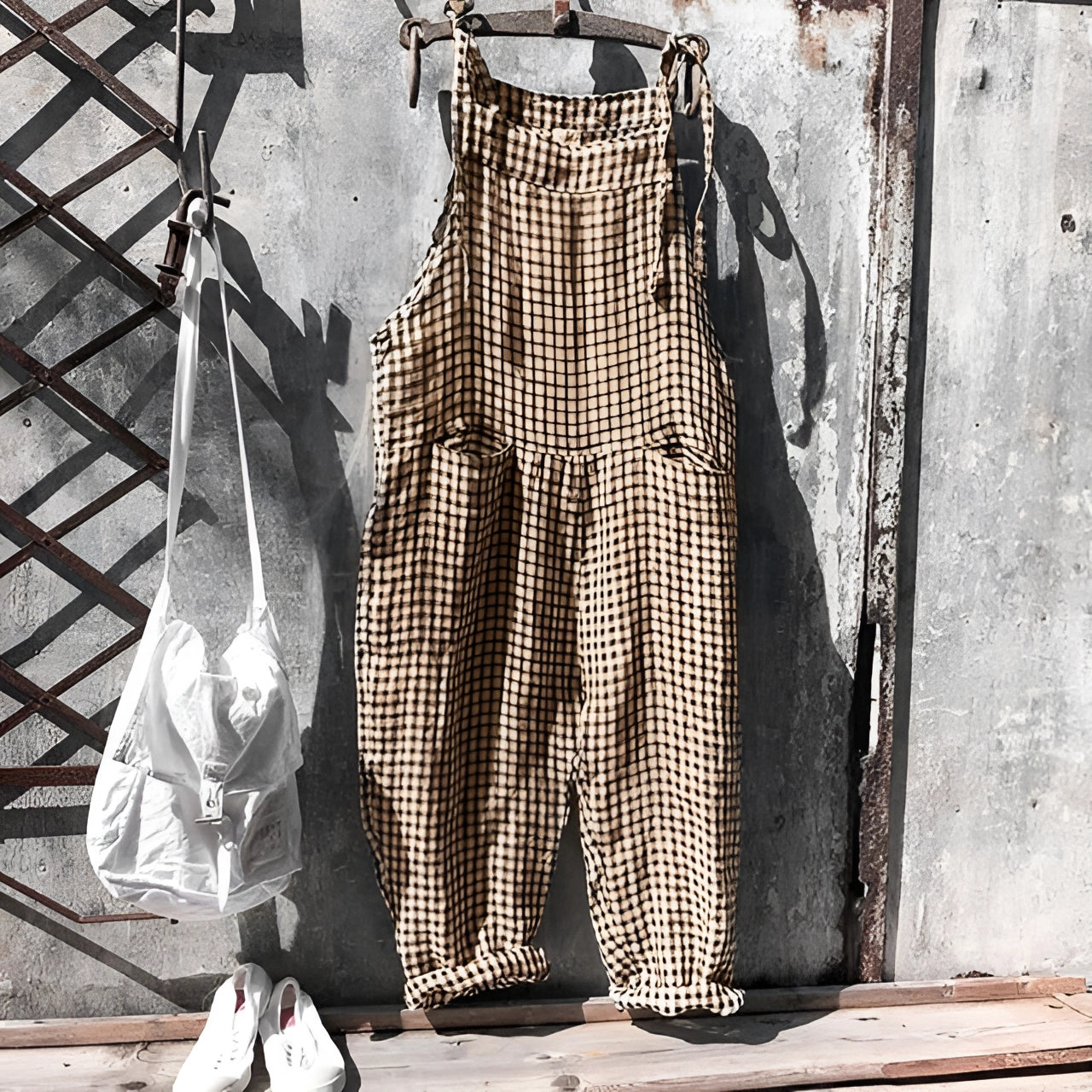 Overol Vintage con Tirantes Ajustables — Viaestilo