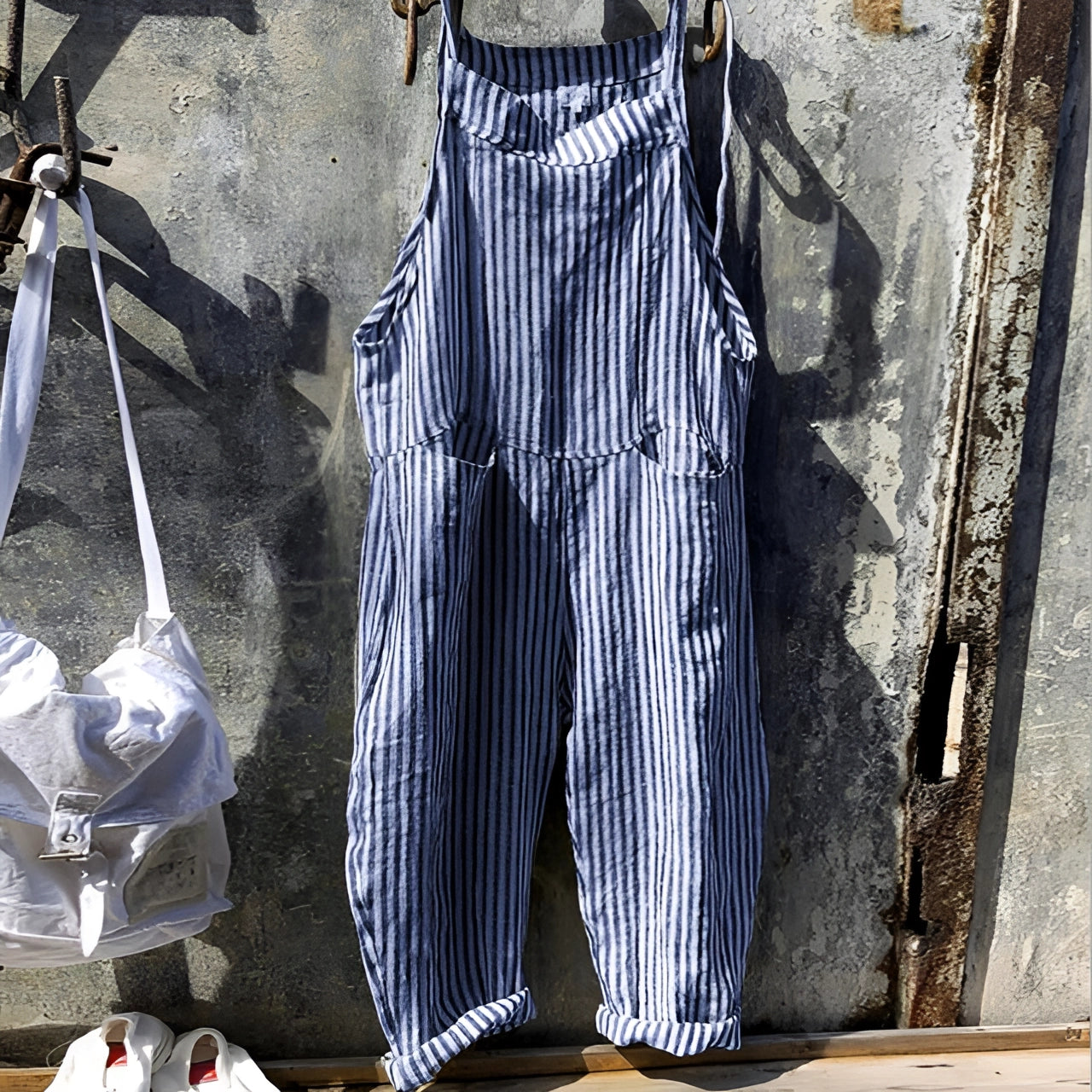 Overol Vintage con Tirantes Ajustables — Viaestilo