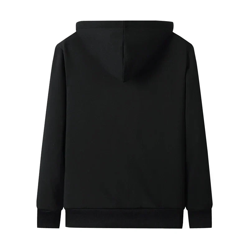 Sudadera Talla Plus con Capucha y Forro Polar — Viaestilo