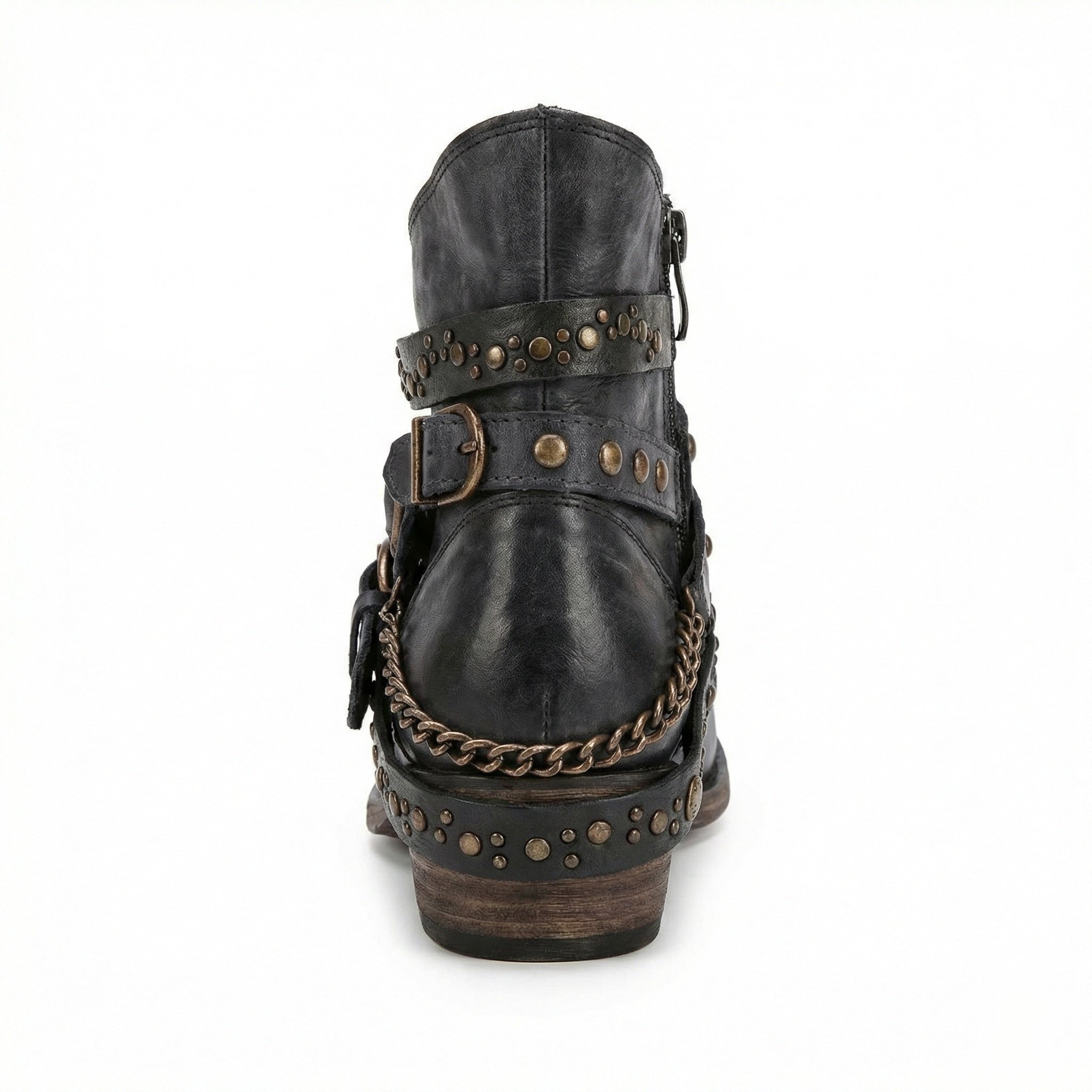 Botines con Cadena y Soporte Ortopédico — Viaestilo