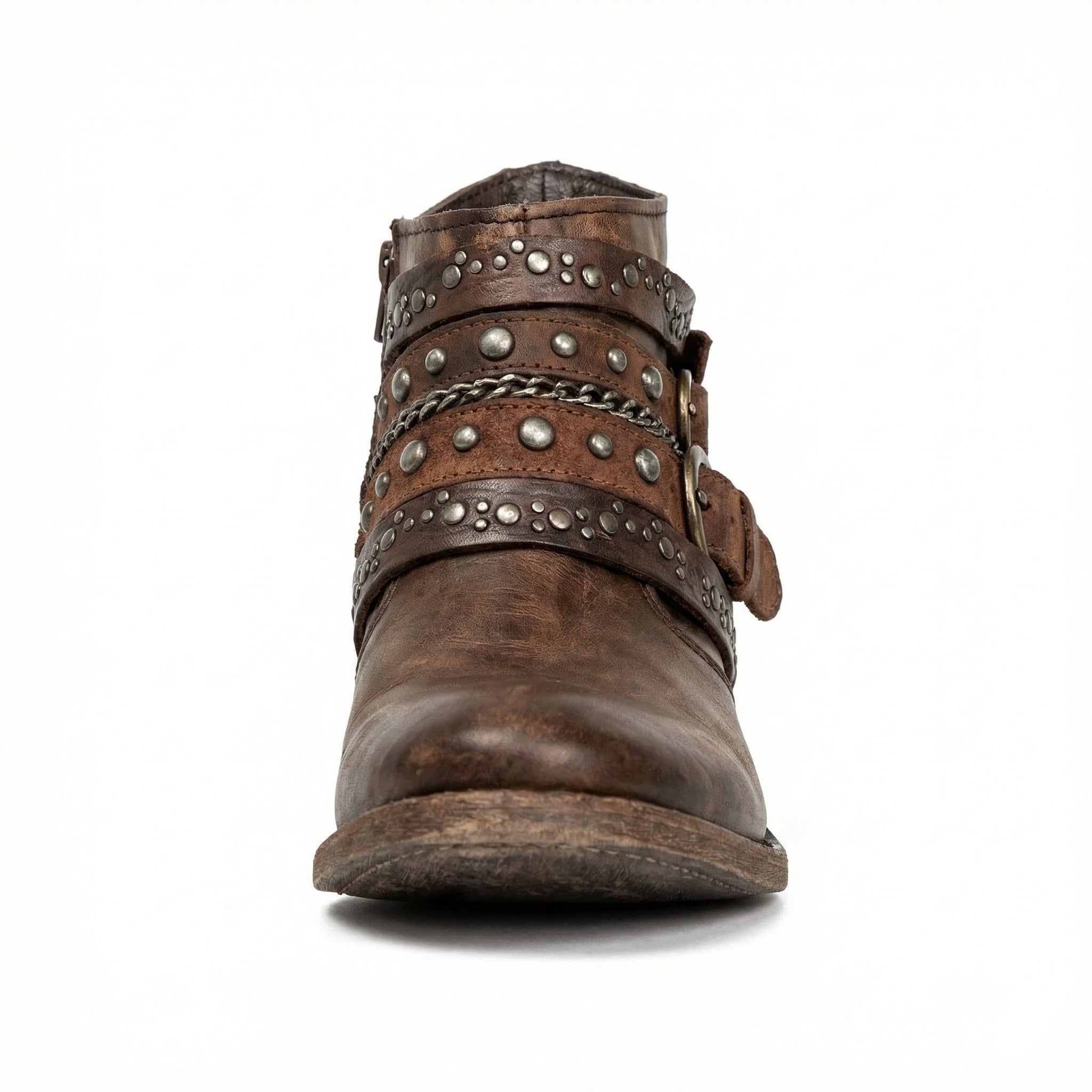Botines con Cadena y Soporte Ortopédico — Viaestilo