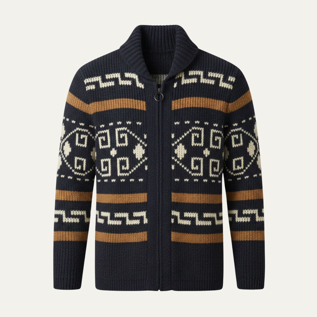 Cárdigan Oversize Abierto de Punto Suave — Viaestilo