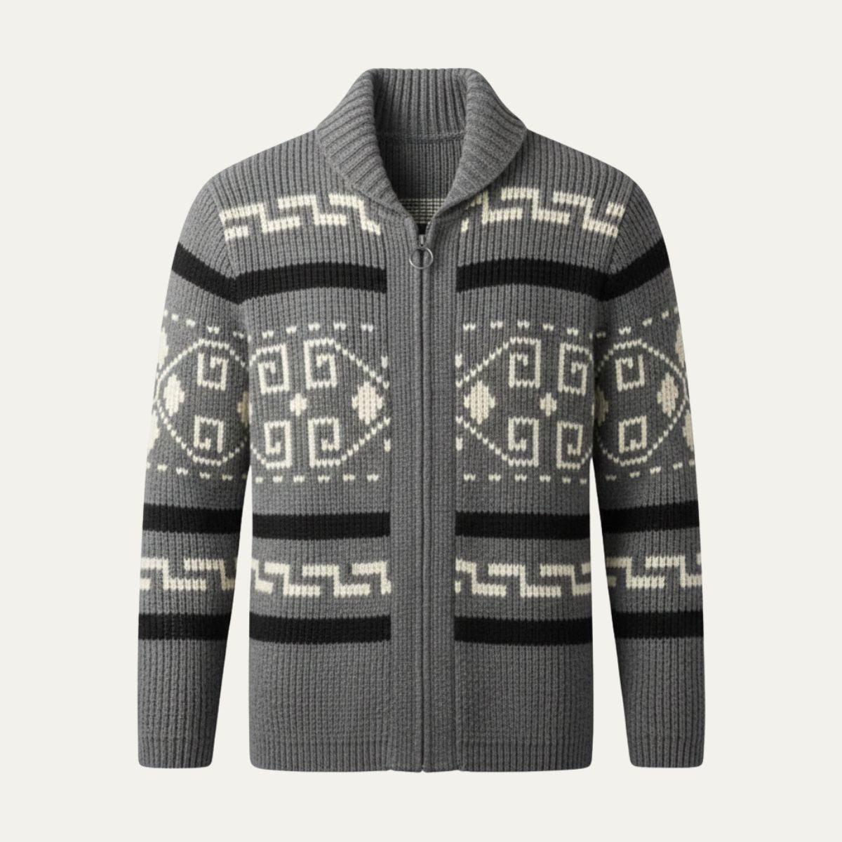 Cárdigan Oversize Abierto de Punto Suave — Viaestilo