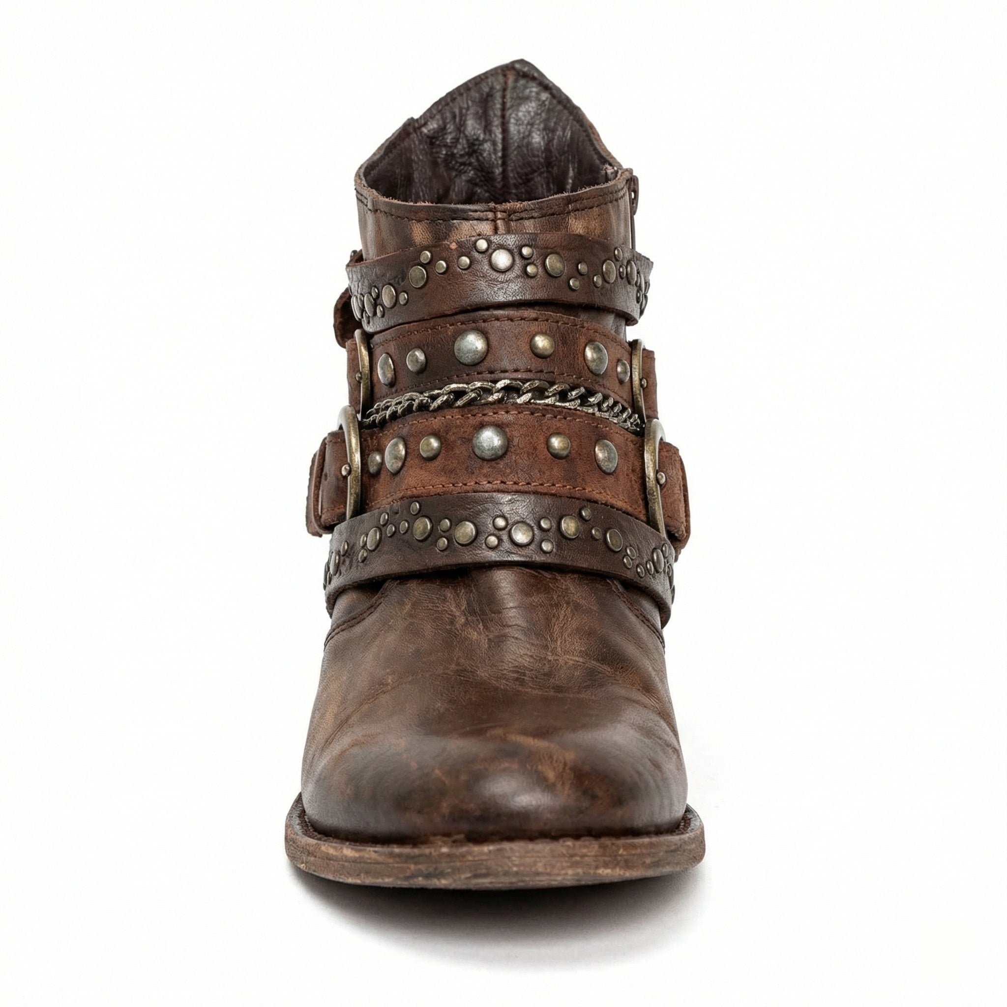 Botines con Cadena y Soporte Ortopédico — Viaestilo