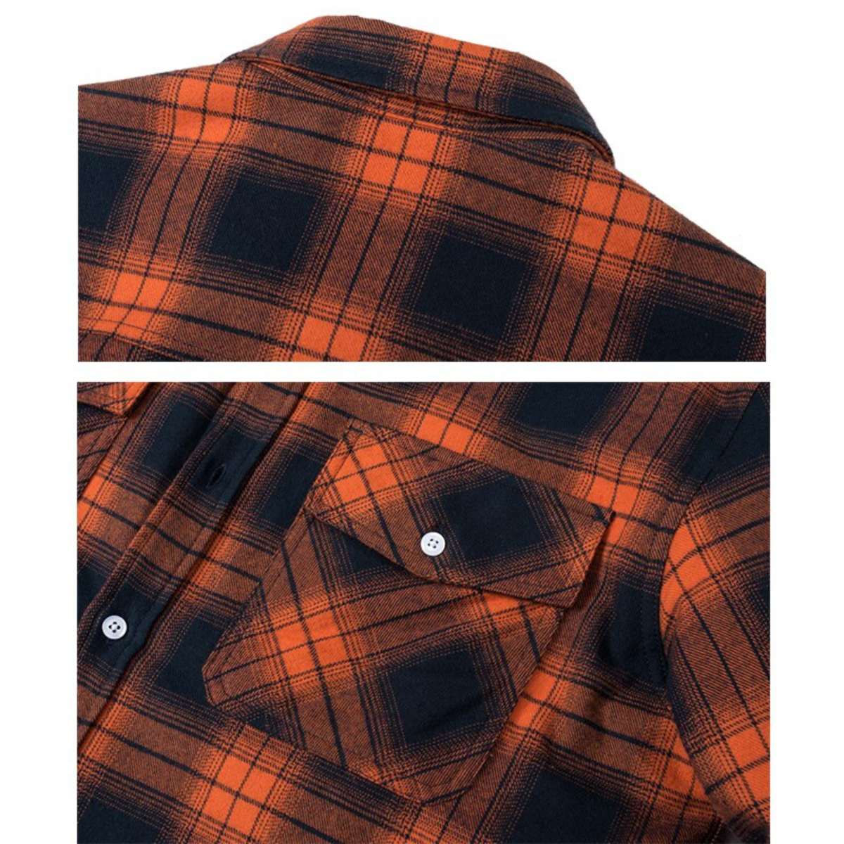 Camisa Chamarra de Franela con Forro Sherpa — Viaestilo
