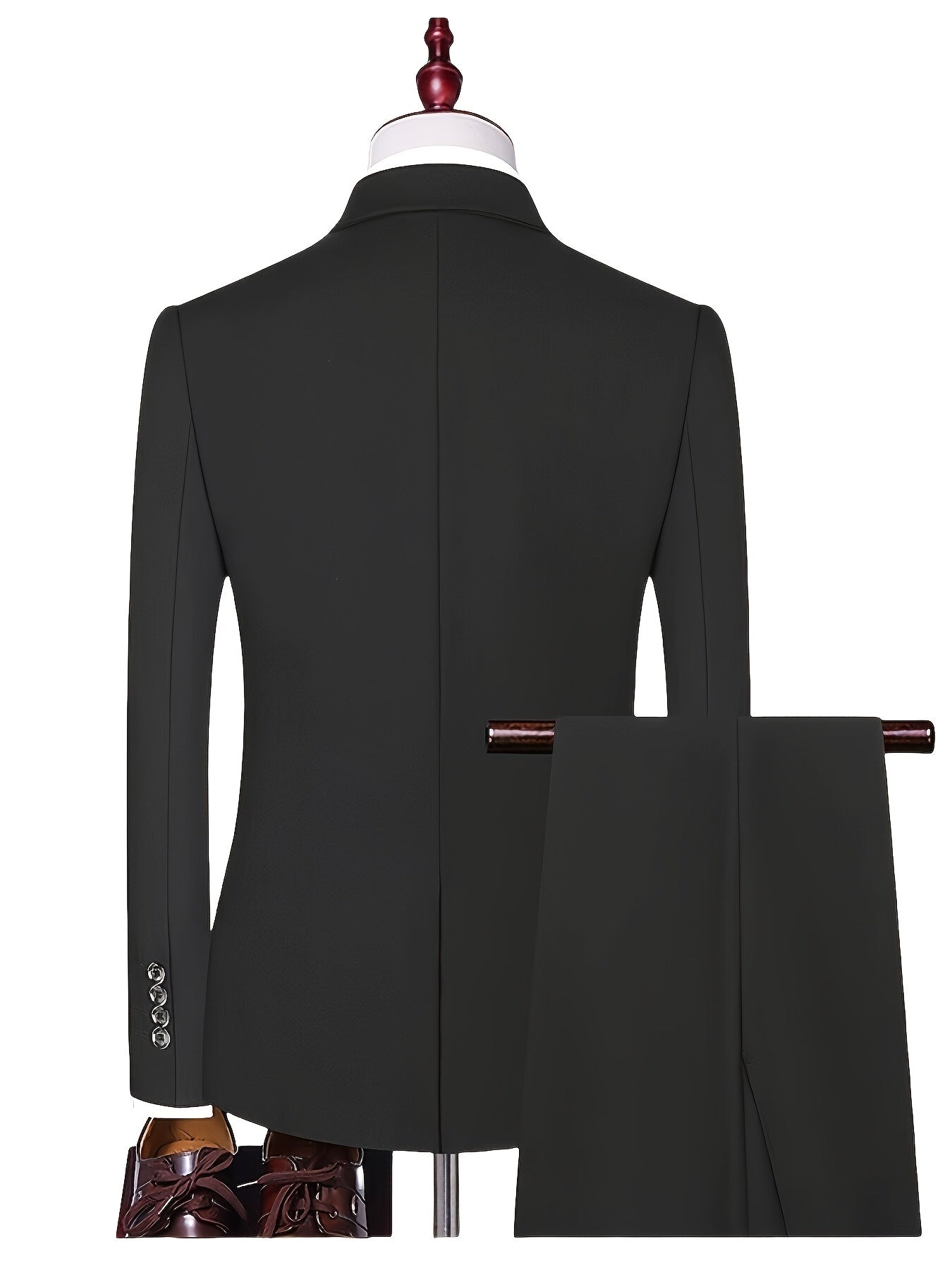 Traje Dos Piezas Slim con Solapa de Muesca — Viaestilo