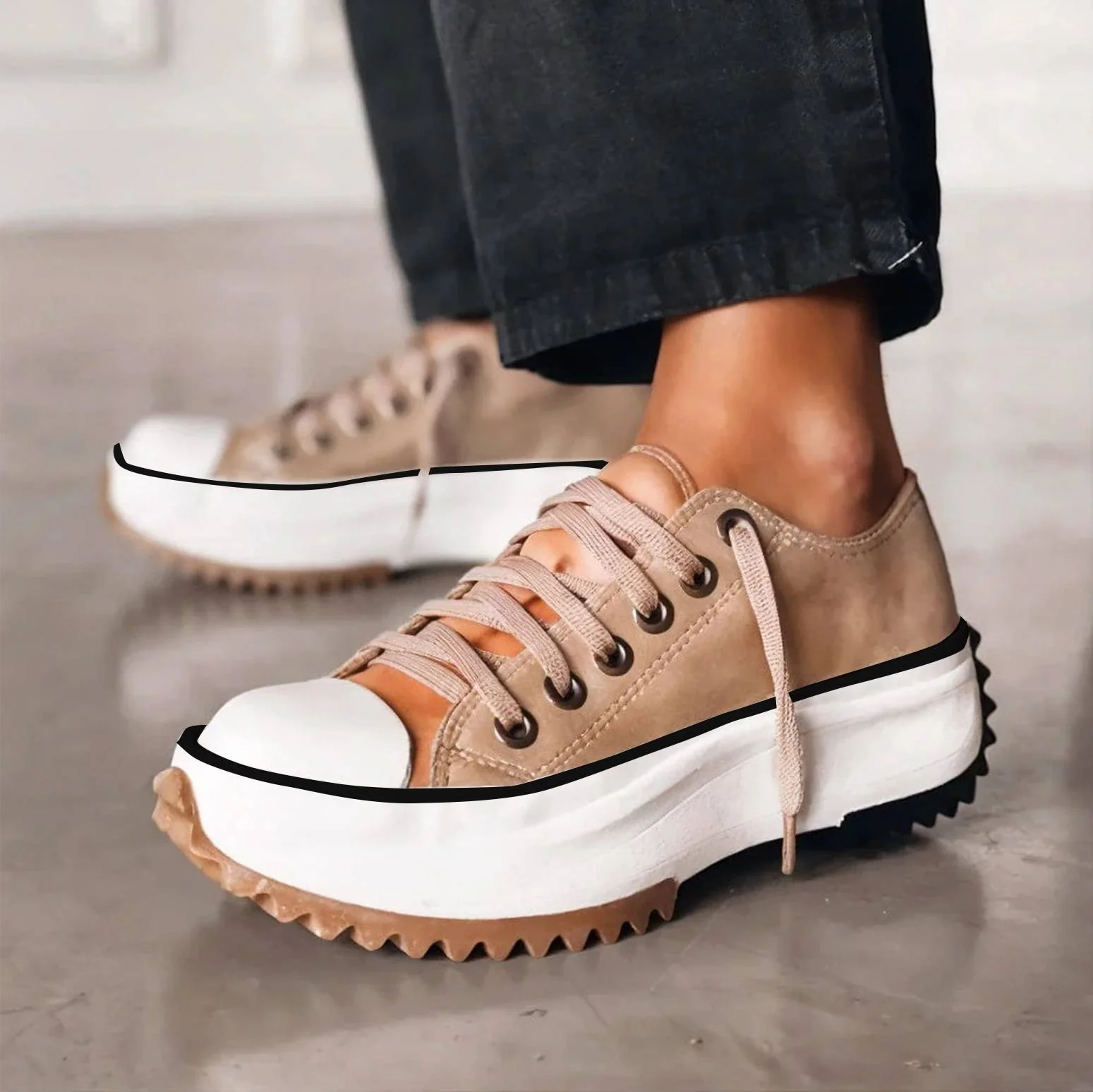 Zapatos Bettina con Suela de Plataforma — Viaestilo