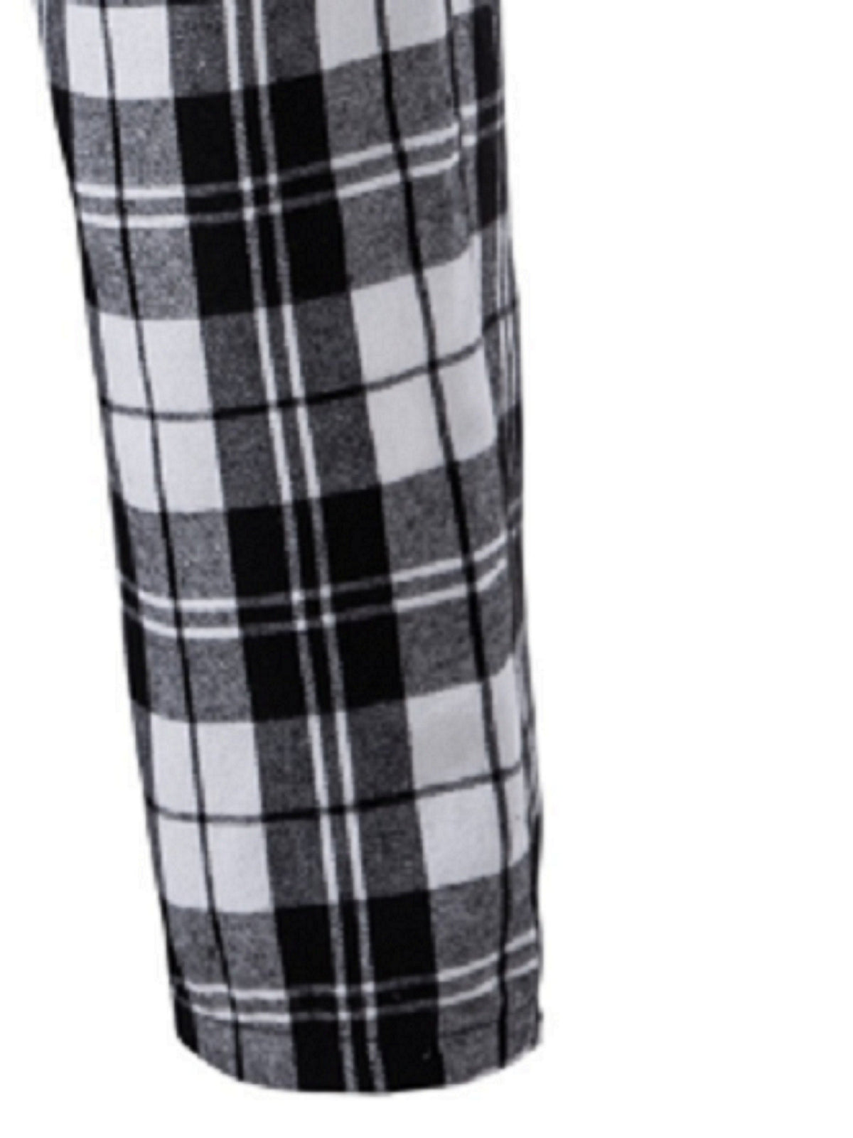 Pantalón de Descanso a Cuadros con Resorte — Viaestilo