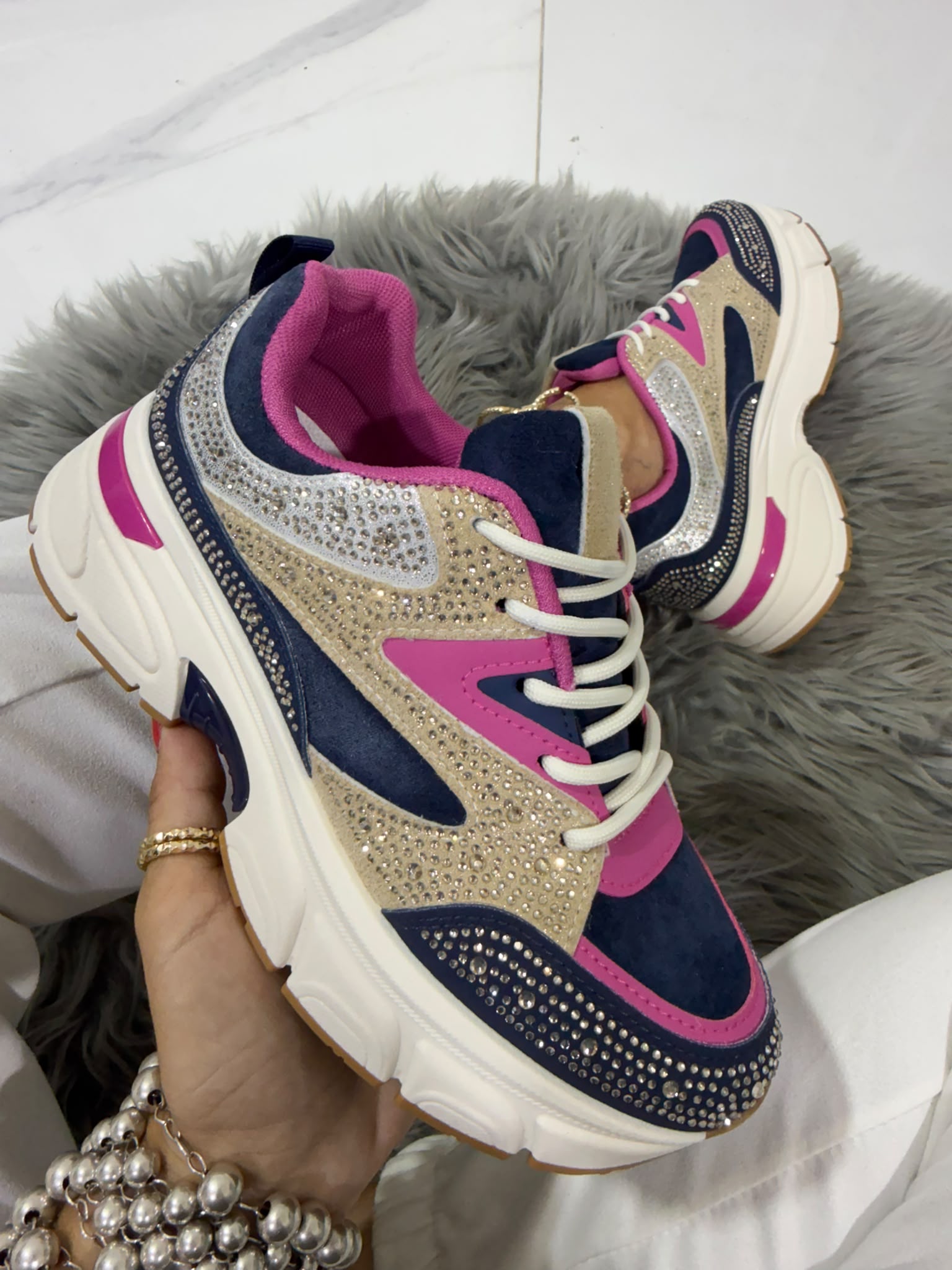 Tenis Wandy Multicolor con Suela Plataforma — Viaestilo