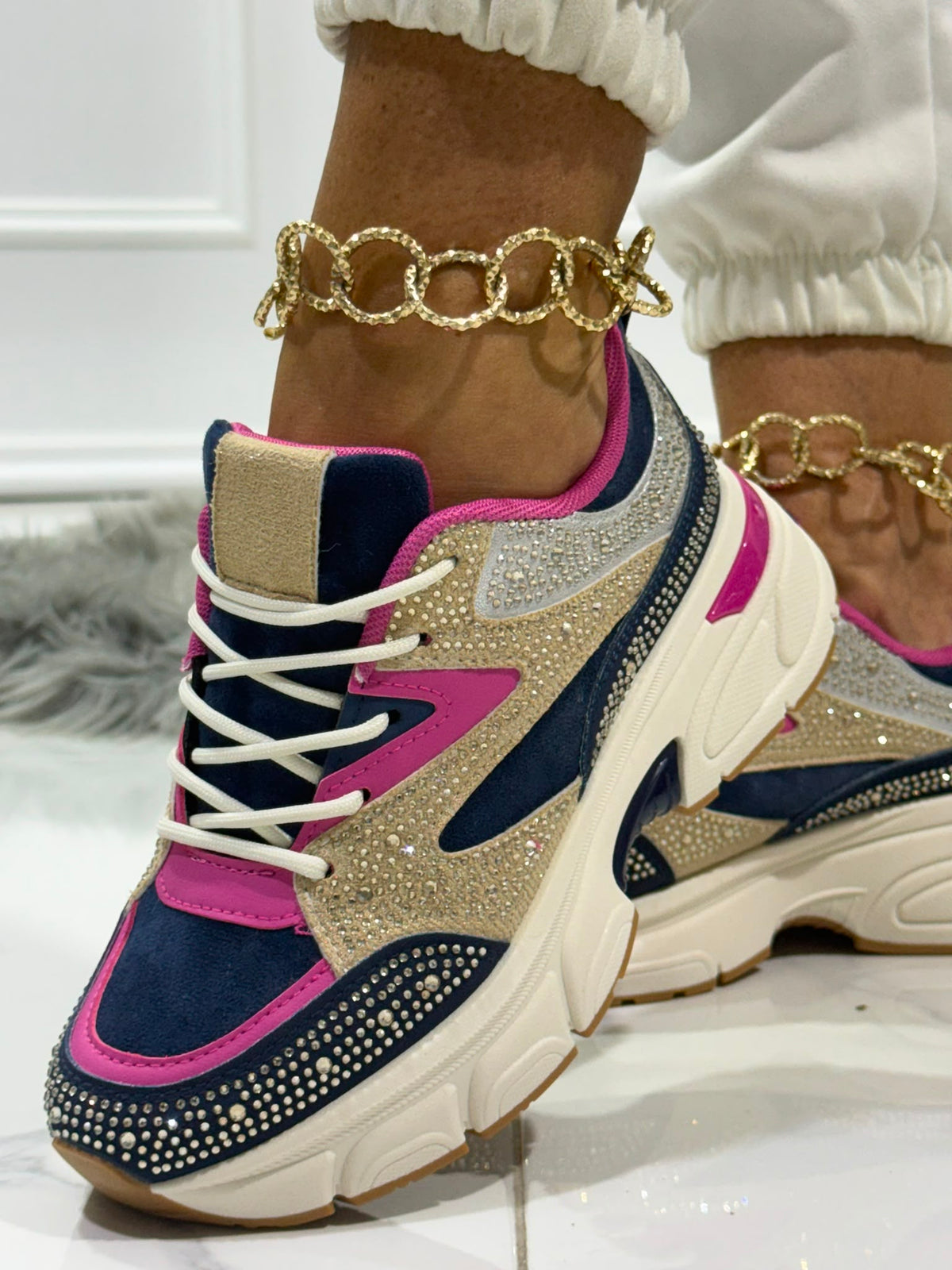 Tenis Wandy Multicolor con Suela Plataforma — Viaestilo