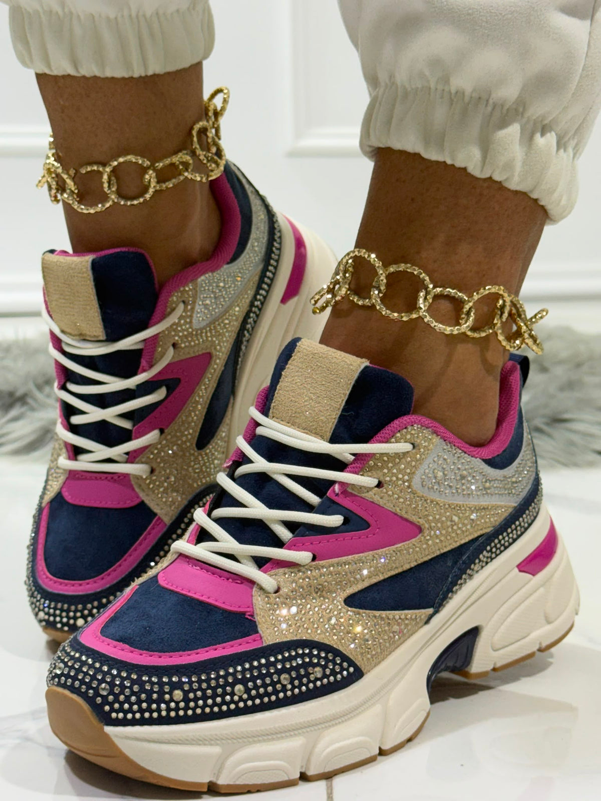 Tenis Wandy Multicolor con Suela Plataforma — Viaestilo