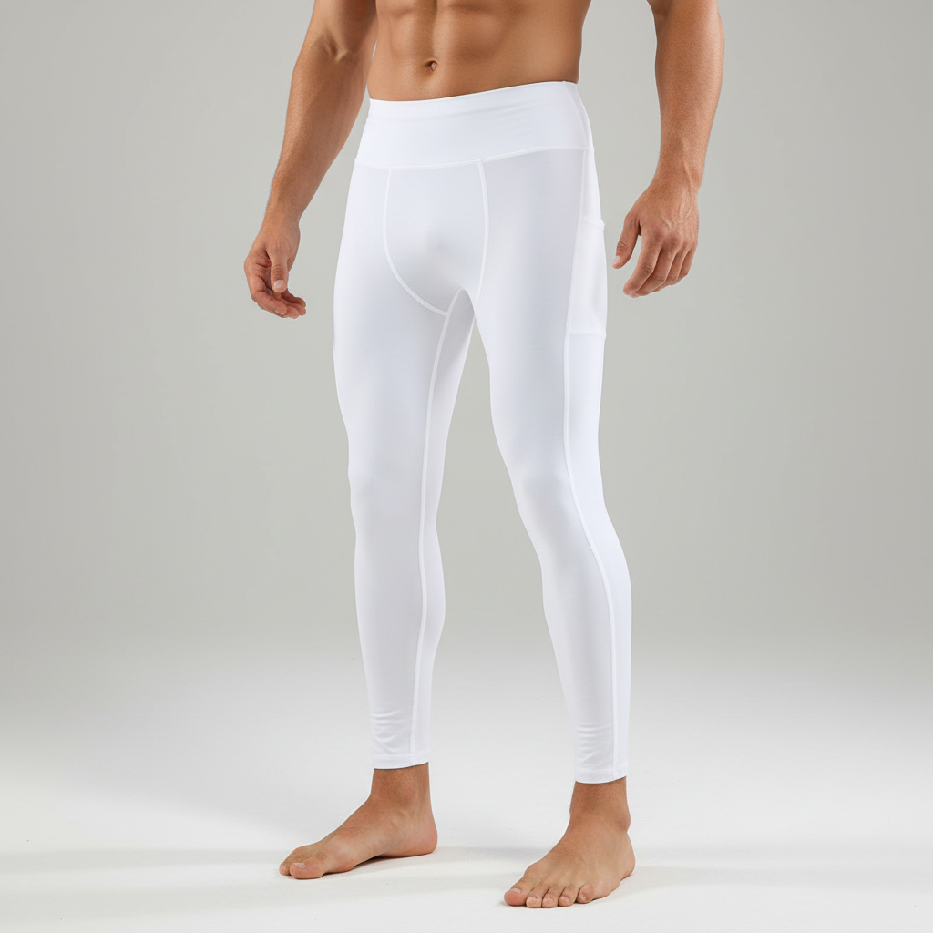 Leggings de Compresión Cintura Alta con Bolsa — Viaestilo
