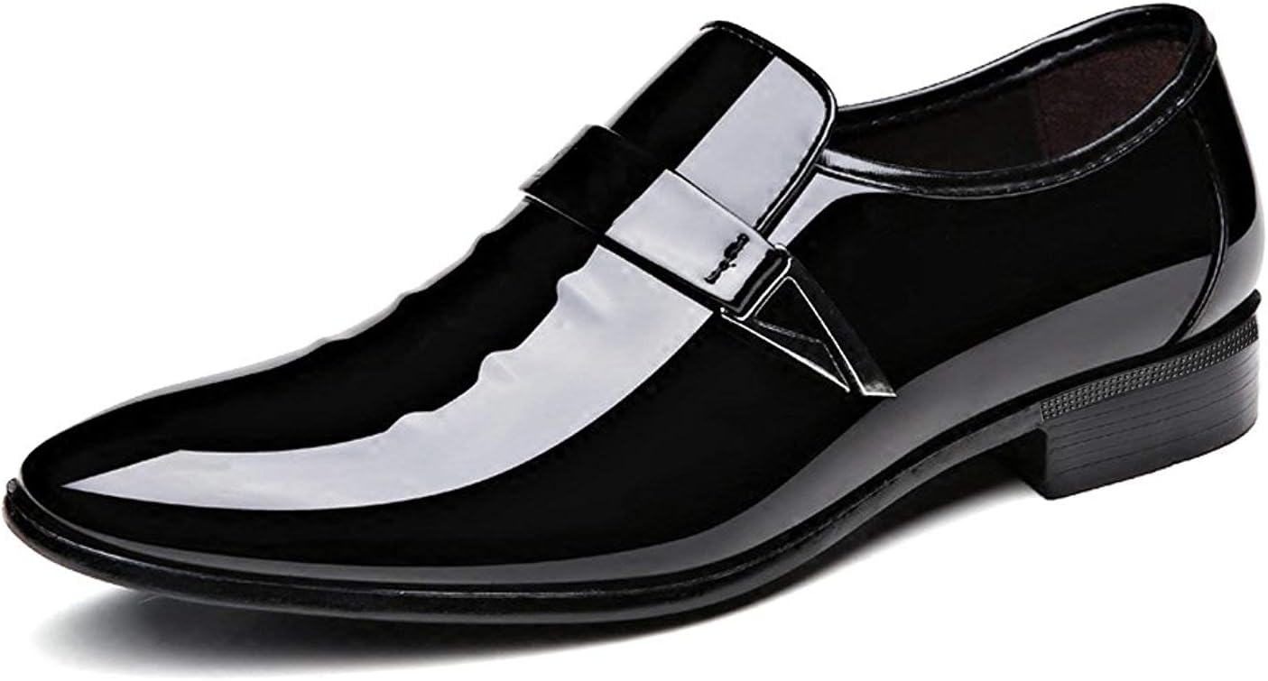 Mocasines Blancos de Charol con Hebilla — Viaestilo