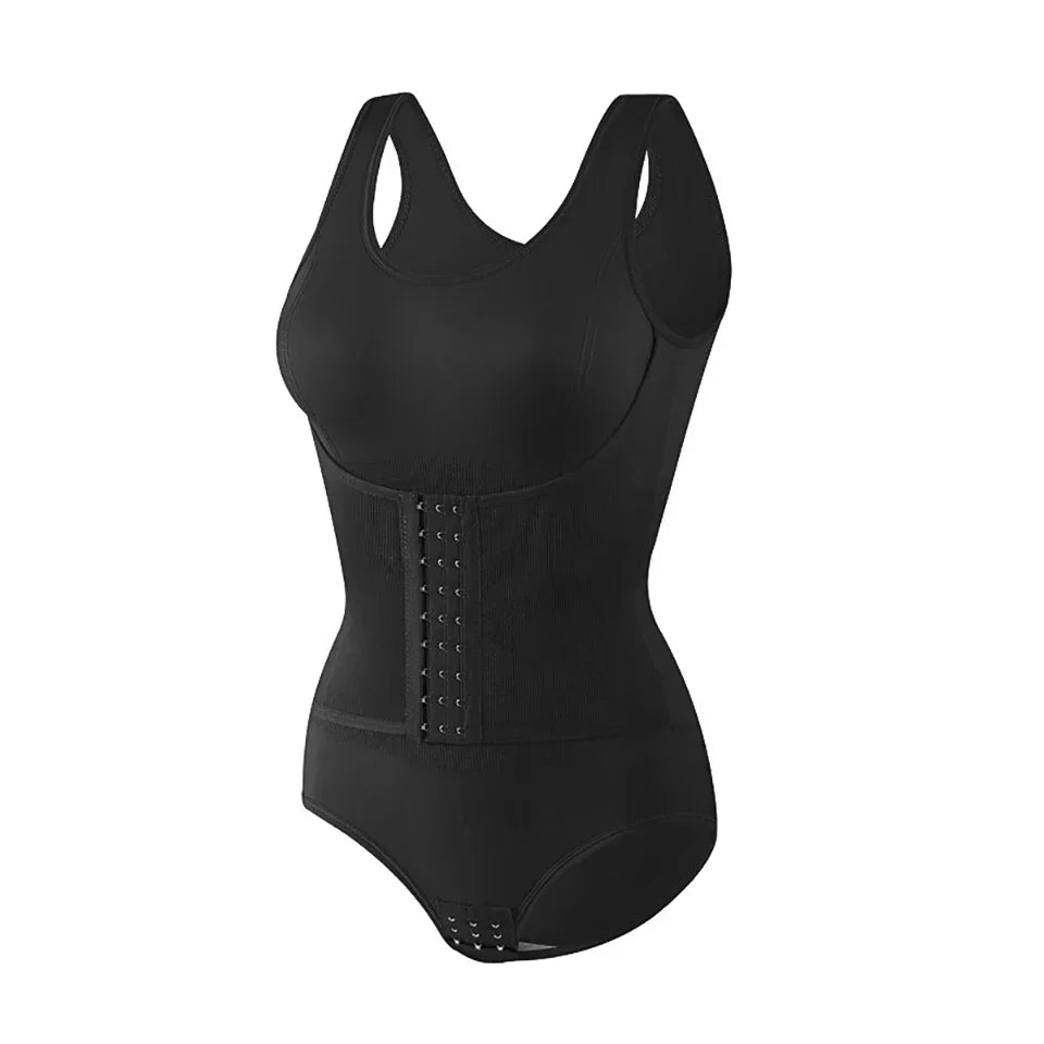 Body Moldeador Fiamma con Faja y Cierre Lateral — Viaestilo