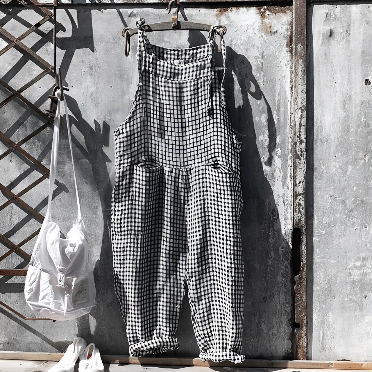 Overol Vintage con Tirantes Ajustables — Viaestilo