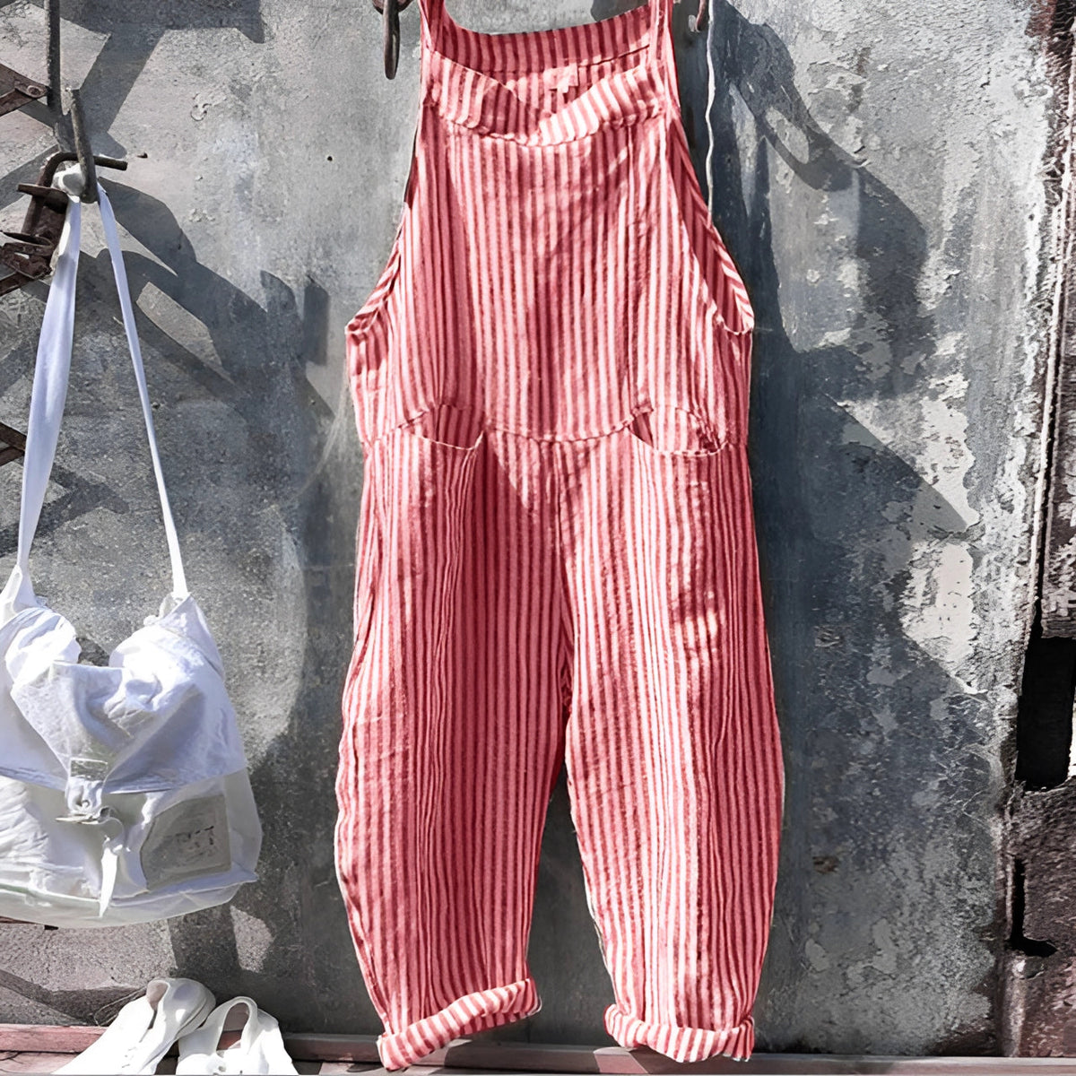 Overol Vintage con Tirantes Ajustables — Viaestilo