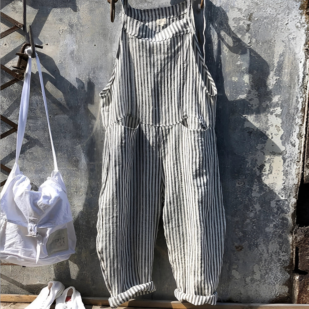 Overol Vintage con Tirantes Ajustables — Viaestilo
