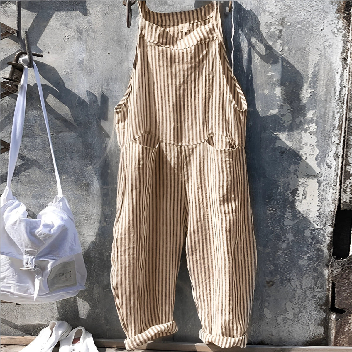 Overol Vintage con Tirantes Ajustables — Viaestilo