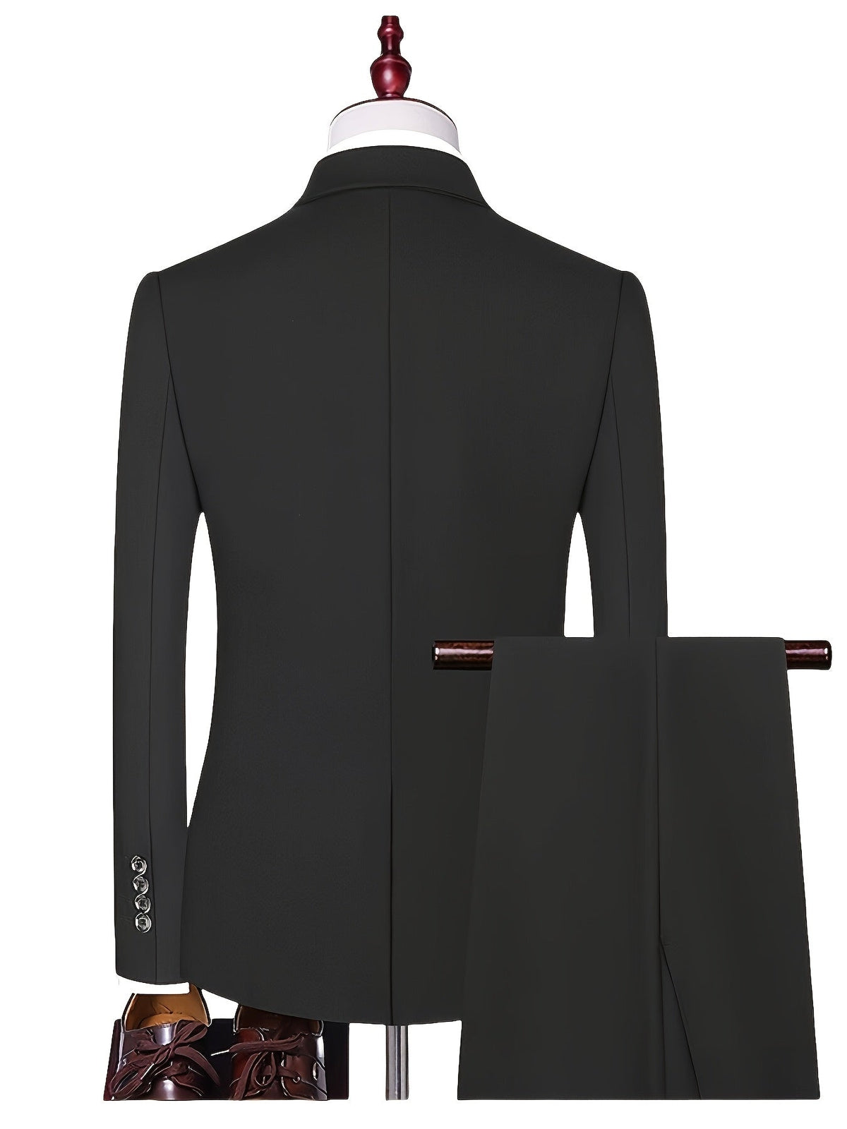 Traje Dos Piezas Slim con Solapa de Muesca — Viaestilo